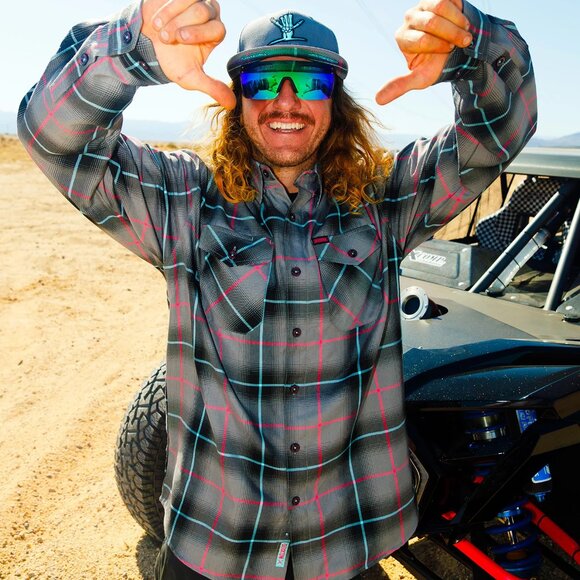 DIXXON x SHREDDY 2024 Collab V7 Limited Edition Flannel Shirt -Men's M - Picture 8 of 11